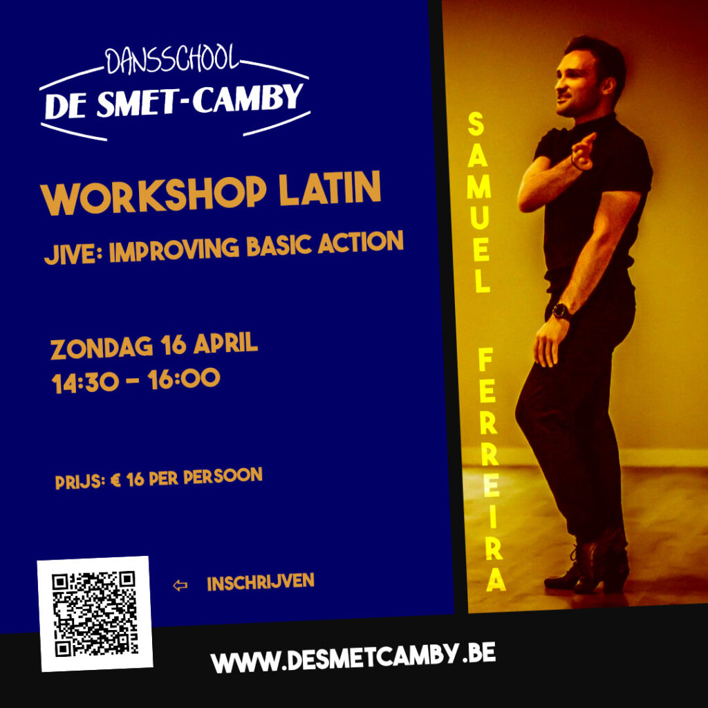 Workshop Latin / Jive / met Samuel Ferreira