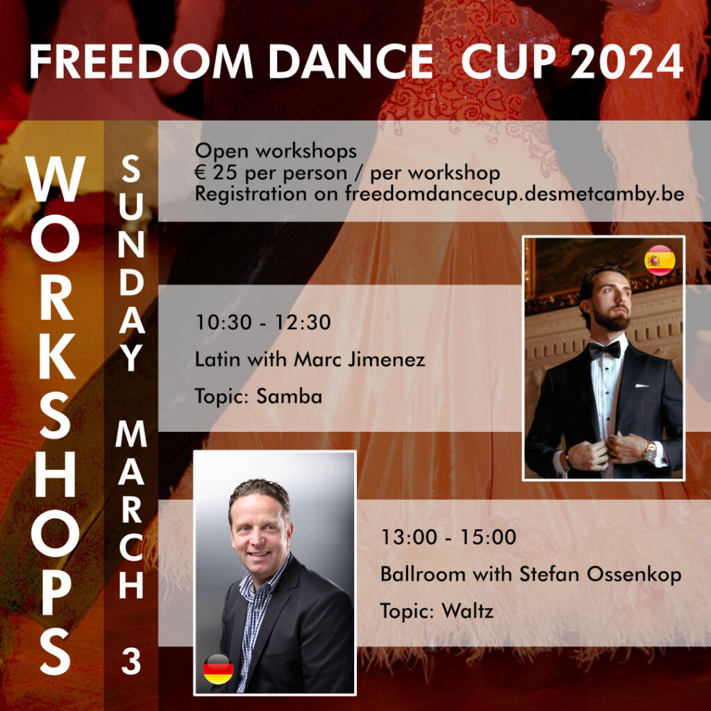Freedom dance cup 2024 | Workshops